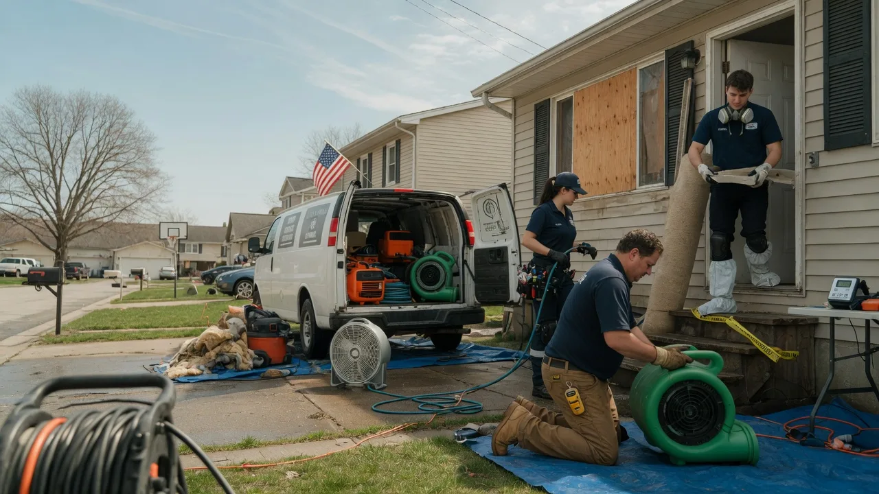 Water Damage Restoration in Ohio, IL near me